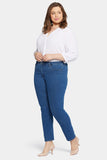 NYDJ Le Silhouette Sheri Slim Jeans In Plus Size  - Treasured