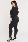 NYDJ 5 Pocket Legging Pants In Plus Size Sculpt-Her™ Collection - Jet Black