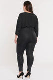 NYDJ 5 Pocket Legging Pants In Plus Size Sculpt-Her™ Collection - Jet Black