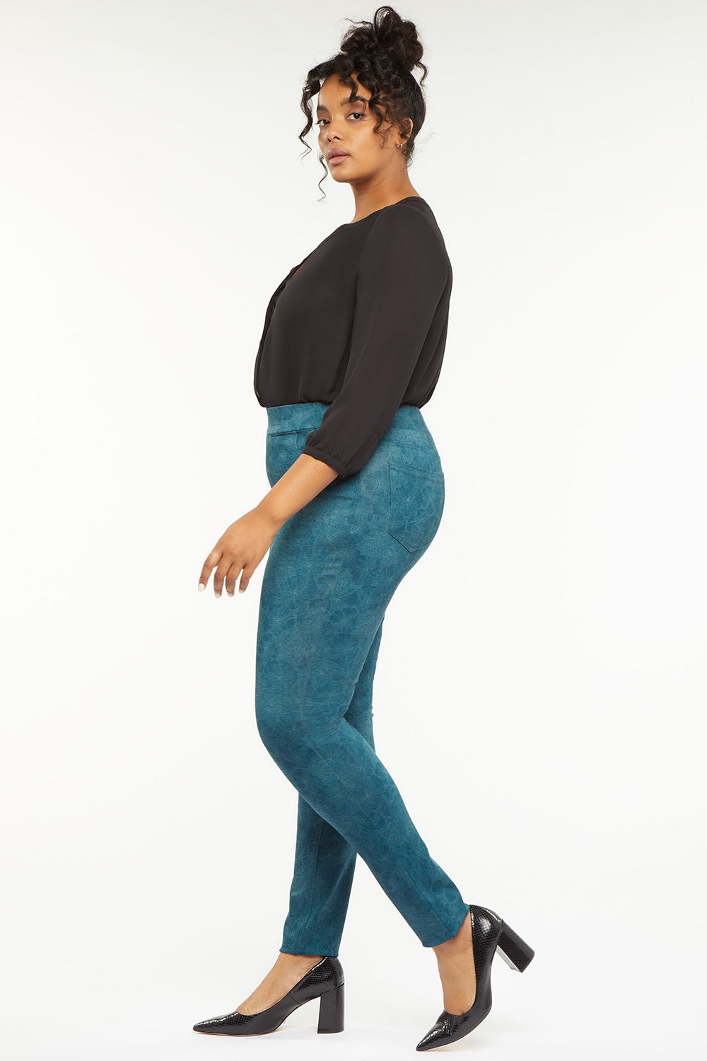 NYDJ Modern Legging Pants In Plus Size In Ponte Knit - Cheshire Hill